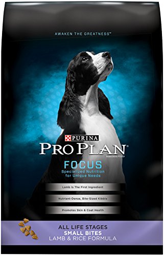 Purina Pro Plan FOCUS Focus All Life Stages Small Bites Lamb & Rice Formula Dry Food - (1) 6 lb. Bag