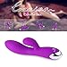 Vibrator ， Louviva Rabbit Vibrating G-spot Vibrator Massage 20 Frequency Vagina Clitoris Stimulation Silicone Waterproof Quiet Adult Sex toys for Women or Couples