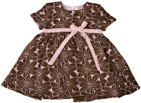 Halabaloo Silk Embroidered Dress, size 9-12 months