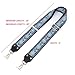 LIFEMATE Adjustable Replacement Guitar Strap Styled Handbag Purse Strap (Blue)