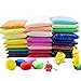 Dshengoo 24 Colors Modeling Magic Clay Air Dry Ultra Light DIY Super Light Clay Non-Sticky Non Toxic Scented for Children and Adults
