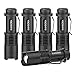 KANGORA Pack of 5, 300 Lumens LED Tactical Mini Handheld Flashlights 3 Light Modes