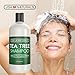 Tea Tree Oil Shampoo Sulfate-Free: Revitalize Hair, Combat Hair Loss and Cleanse Scalp with Naturally-Sourced Ingredients - Pure Tea Tree Oil & Organic Argan Oil