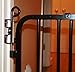 Cardinal Gates MG15 Auto-Lock Baby Gate for Stairs- Adjustable Indoor Dog Gate - Made of Aluminum to Ensure Kids & Pets Safety - 26.5 to 40.5 Inches Wide - Black - USA Based Company