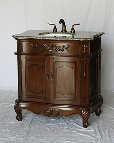 34 Inch Antique Style Single Sink Bathro Buy Online In Cambodia At Desertcart