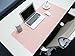 Desk Pad Protector Office Desk Mat, BUBM Waterproof PU Leather Desk Writing Mat Laptop Large Mouse Pad Desk Blotters Desk Decor for Office Home, 35.4