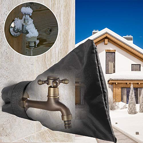 ZOTO Outdoor Faucet Covers, Faucet Socks for Winter Freeze Protection,2