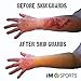 iM Sports SKINGUARDS Skin Protection Forearm Sleeves + Protects Aging or Thin Skin + UV Protection - Unisex + Made in USA - Dark Navy - X-Large / XX-Large - Pair