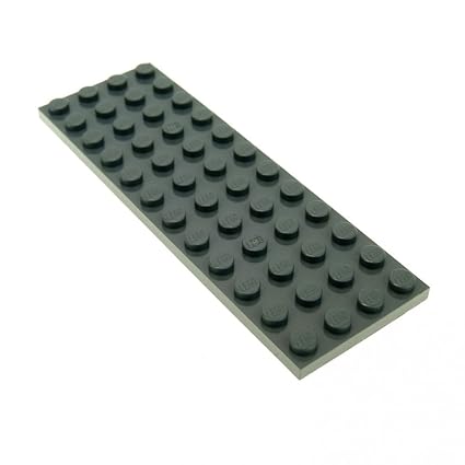 1 x Lego System Bau Platte neu-dunkel grau 4 x 12 Star Wars Harry Potter 7961 75093 10211 4842 3029