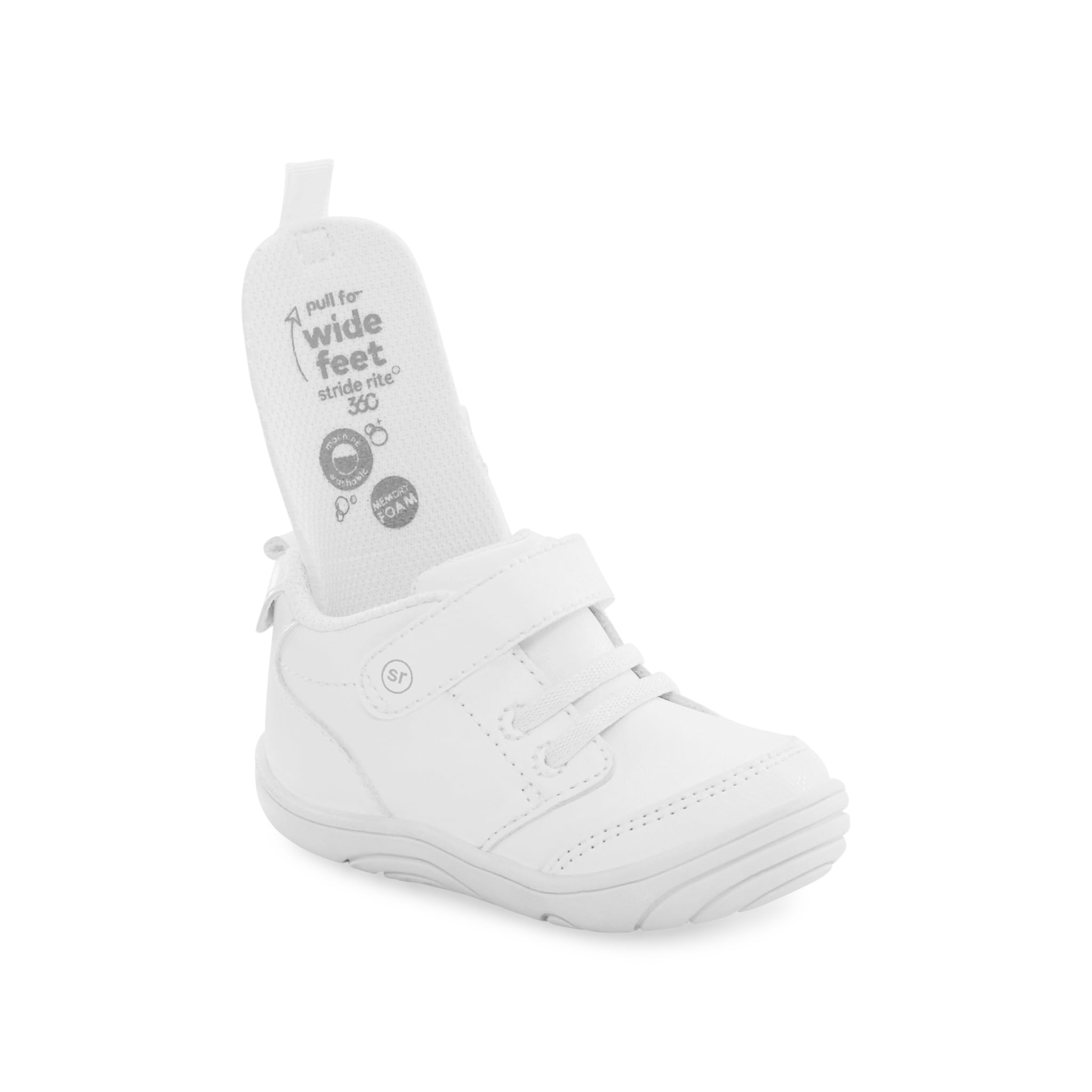Stride Rite 360 Unisex-Baby Taye 2.0 Sneaker First Walker Shoe