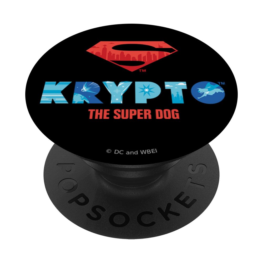 DC League of Super-Pets Krypto the Super Dog PopSockets Adhesive PopGrip