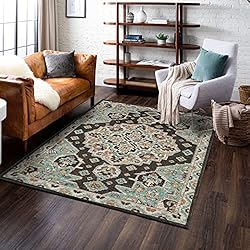 Mohawk Home Laughton Black 5' 3" x 8' Whimsy Area