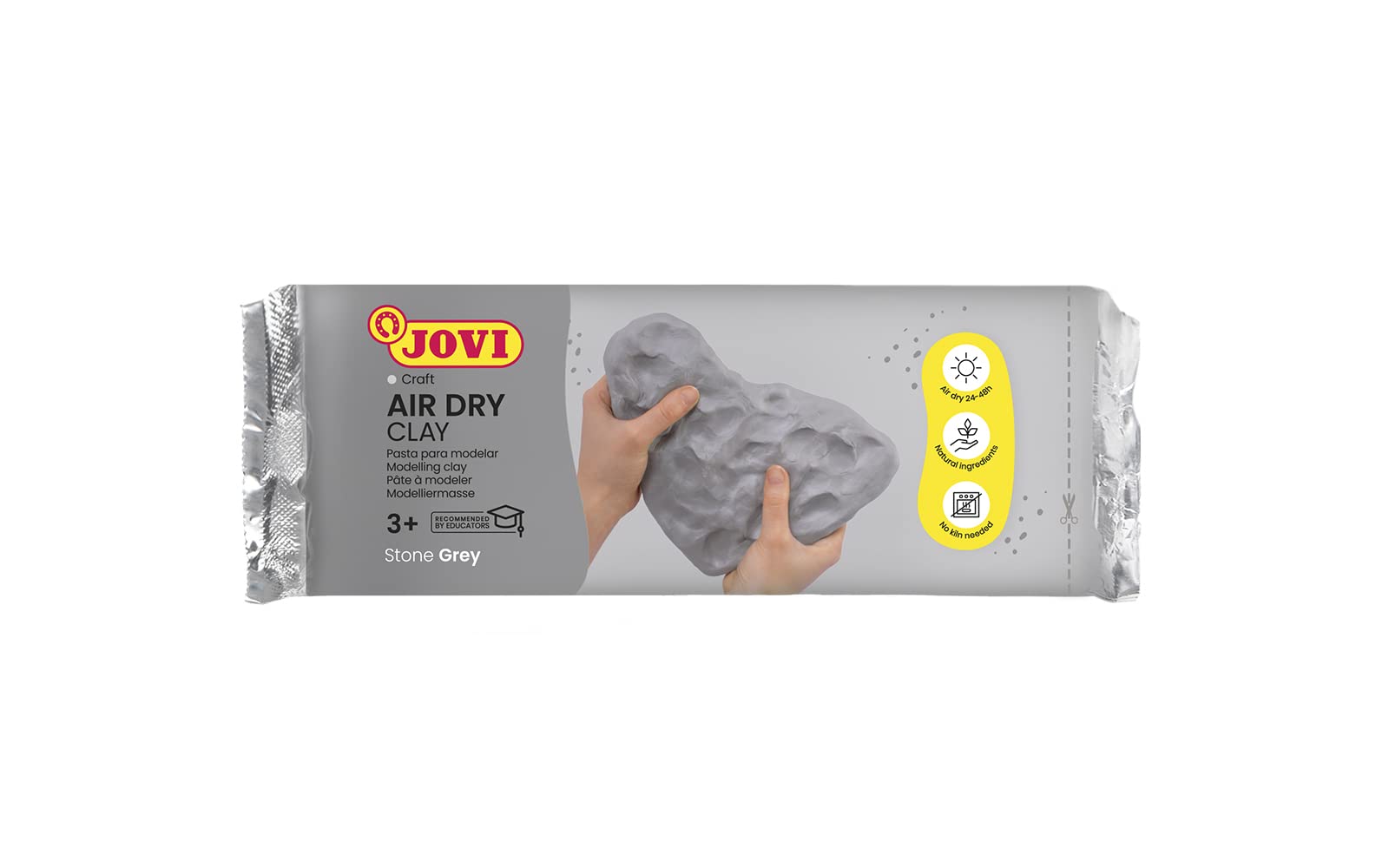 Jovi – Air Dry, Pickup, endurecible Modeling Paste 250 g, Grey (83G)