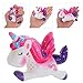 PintreeLand Kawaii Donut Unicorn Squishy Toys 2 Pack Cute Small Slow Rising Squishies Prime Gift for Girls Kids