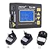 Docooler TLL-90S Super High Precision Angle Meter 0.005 Professional Dual-axis Digital Laser Level Inclinometer Angle Protractor with LCD Display 100-240V 50-60Hz