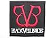 BLACK VEIL BRIDES Red Logo Iron On Sew On Embroidered Patch Approx: 2.7
