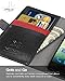 OnePlus 2 Leather Wallet Case - VENA [vFolio] Slim Vintage Genuine Leather Wallet Stand Case with Card Slots for OnePlus Two (Black)