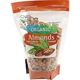 Kirkland Signature Organic Non Pareil Almonds from California Resealable Bag - 1.7 lbs