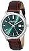 Caravelle New York Men's 43B133 Stainless Steel Watch with Brown Leather Band