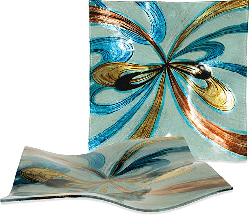 AngelStar 19092 Infinite Swirls Plate, 12-Inch