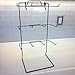 Counter Top Display Rack with 12 Hooks, Display Stand for Peg Board, 17.75