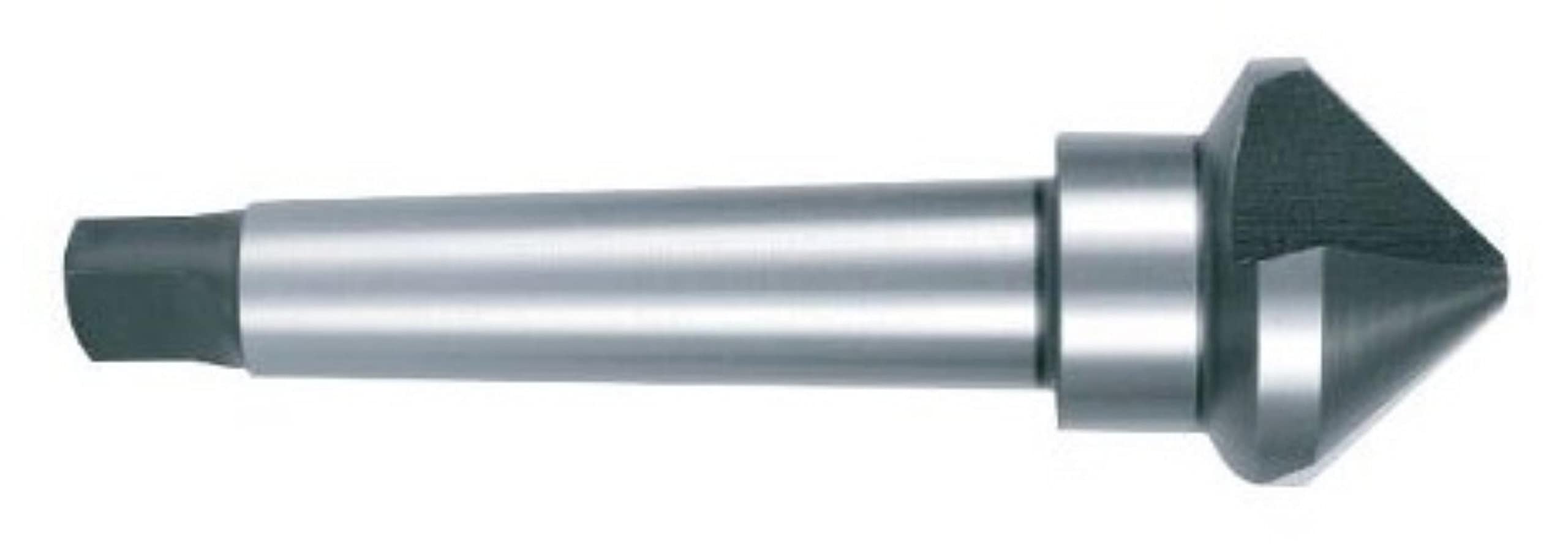 RUKO HSS Taper and Deburring Counter Sinker, Din 335, Type D, 90 Degree, Bright Finish, 19.0 mm Diameter, 100.0 mm Length, R102128