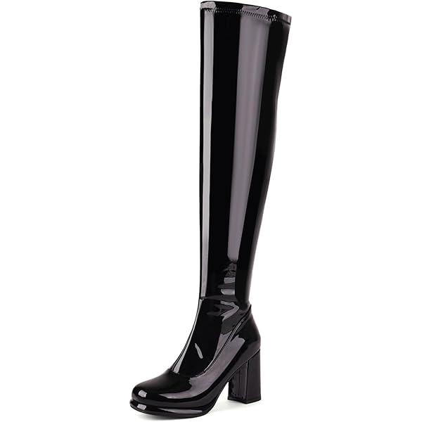 くりちゃん【美品】Platform Long Boots Amazon.com | SKYSTERRY Black Women's Thigh High Boots Over