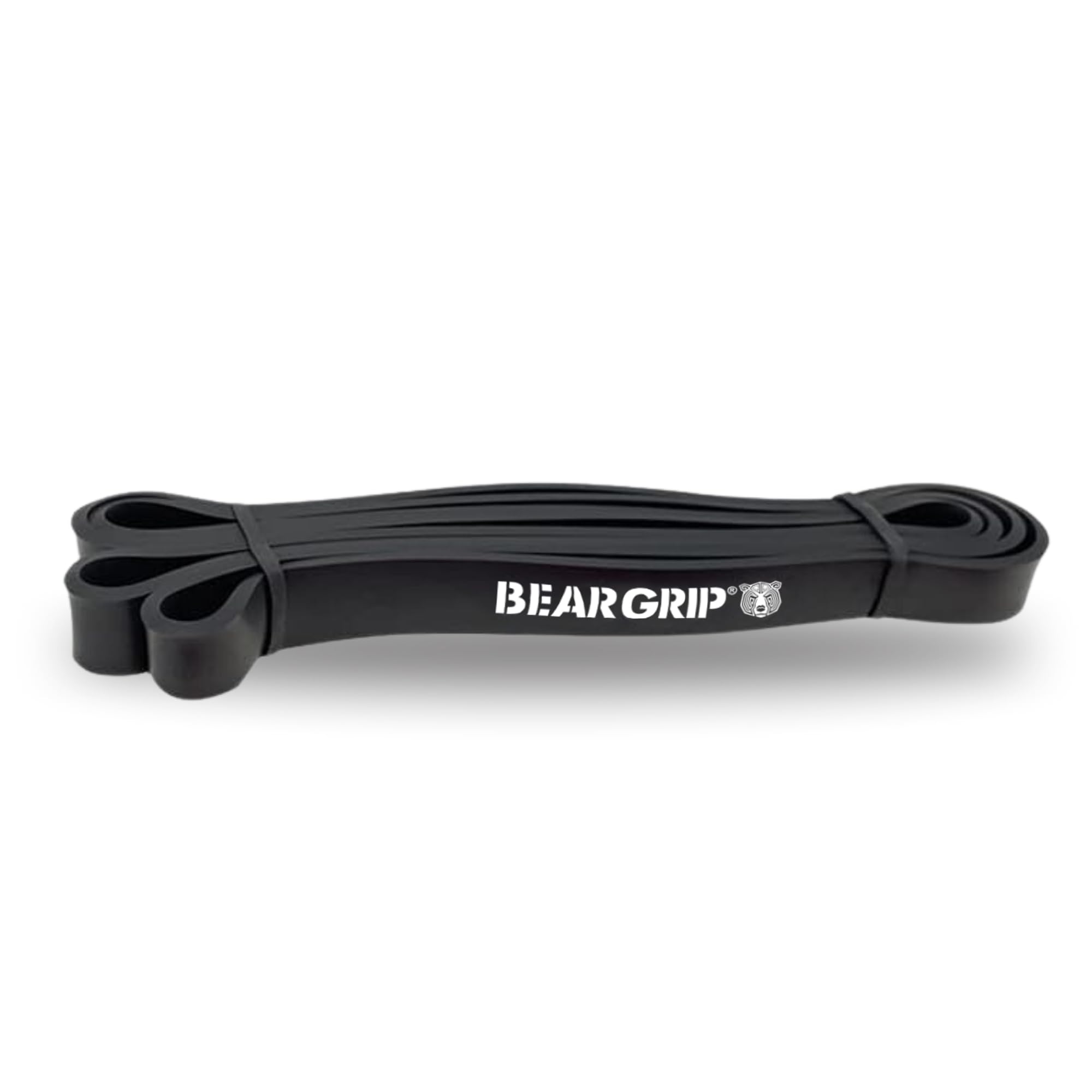 BEAR GRIP - Pull Up Assist Bands | Heavy Duty Resistance Bands for Assisted Pull Ups, Yoga, Stretch Mobility, Crossfit, Strength Training (Black (20-70 LBS))