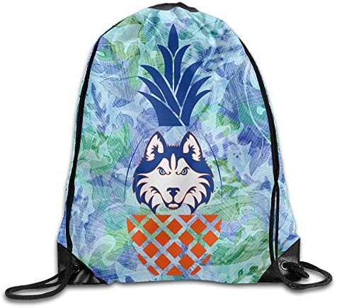 PKTWO Cinch Backpack Houston Baptist University Camping Drawstring Bag