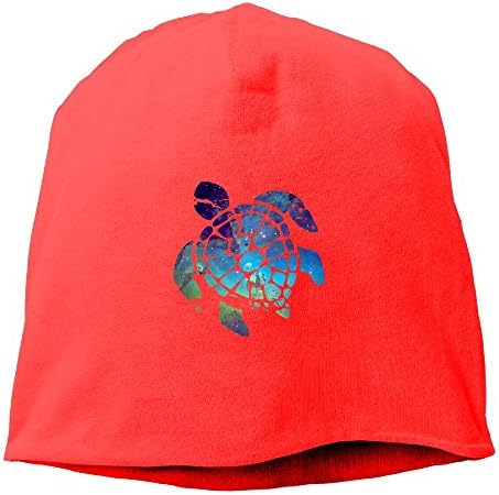 Ocean Sea Turtle Beanie Hats Knit Skull Caps Winter Beanies For Men Women Red