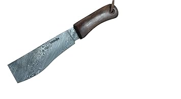 Handgemachtes Damast Jagdmesser - Machete
