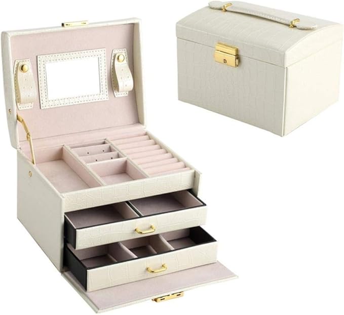 Muate Cajas De Joyas Caja Organizadora De Almacenamiento De Joyas De