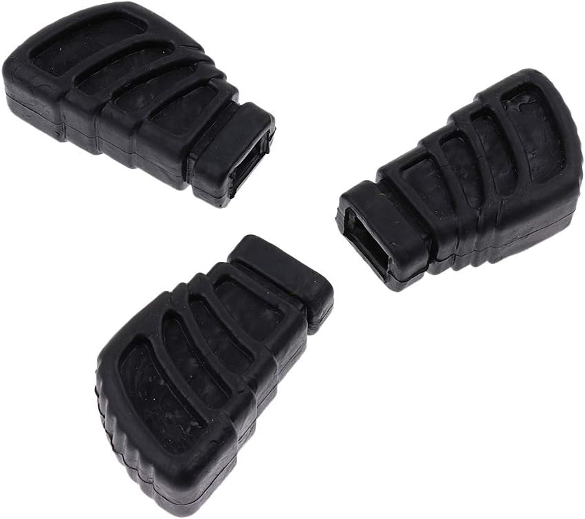3pcs Replacement Rubber Feet for Single Braced Drum Hardware Cymbal