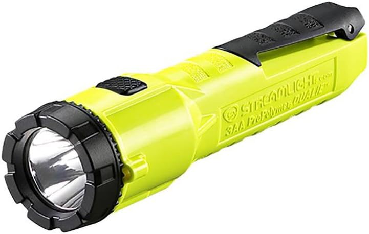 Streamlight 68753 Dualie 3AA 140-Lumen Dual Function Intrinsically Safe AA Battery Flashlight, Black – Without Batteries: Home Improvement
