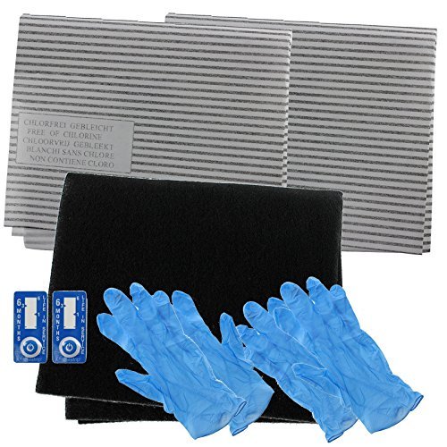 Buy Spares2go Universal Cooker Hood Carbon Grease Filter Complete Kit