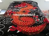 Korean Style Queen Blanket Chinese Dragon