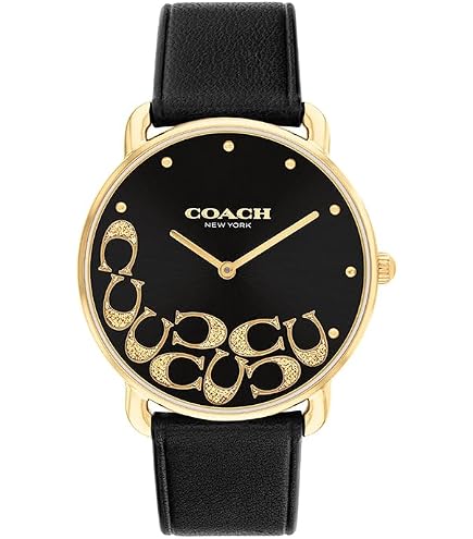 Amazon.com: Michael Kors Corey Three-Hand Black Leather Watch