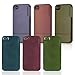 Casecrown CC-IP4-DUAL-BLPR Chameleon Glider Apple iPhone 4 and 4S Case with Screen Protector - 1 Pack - Retail Packaging - Blue/Purple