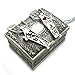 Wo-dreams The Nightmare Before Christmas Couple Necklace Set with Jewelry Box,Couple Necklace for Him and Her Christmas Gifts