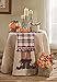 Simplicity 1343 Autumn Themed Tablecloth and Table Accessories Home Décor Sewing Patterns, One Size