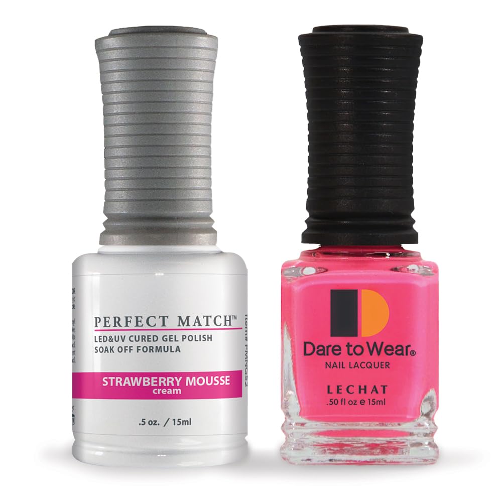 LECHAT Perfect Match Nail Polish, Strawberry Mousse, 0.500 Ounce by LeChat