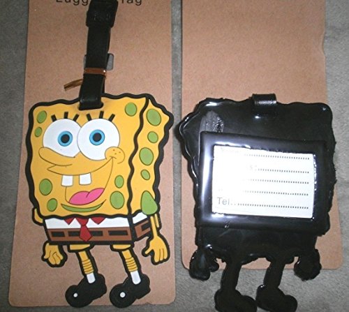 Spongebob Luggage Tag Travel Accessory/ID