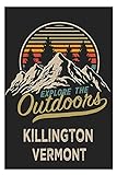 Killington Vermont Souvenir 2x3-Inch Fridge Magnet