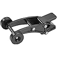 FACCNOY Adjustable Metal Wheelie Bar for 1/14 MJX Hyper Go 14210 14209 H14BM High Speed RC Brushless Remote Control Car Upgrades 14120 (Black)