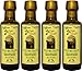 Papa Vince Olive Oil Extra Virgin, Family Made,Unblended First Cold Pressed, Single Sourced from Sicily, Italy, Unfiltered Unrefined Robust Rich in Antioxidants, 3 Fl Oz 4Pack