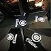 Door Lights Cadillac Compatible Logo Lights Car Door Lighting Entry Ghost Shadow Projector Laser Bright LEDs Emblem Welcome Lamp Easy installation for ATS SRX XTS Accessories Replacementthumb 1