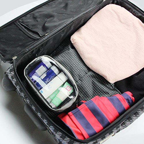 Clear Toiletry Bag TSA Approved Clear Travel Bags Cosmetic Organizer