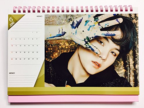 BTS KPOP Bangtan Boys Group Individual Member New Calendar 2018-2019 V SUGA JUNG KOOK J-HOPE JIMIN RAP MONSTER JIN (SUGA)