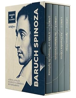 Livro Spinoza Descomplicado - 4 Livros - Do Excomungado ao Essencial: Um Guia Completo pelo Filósofo que Recusou Obedecer e Ensinou a Pensar com Liberdade