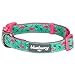 Blueberry Pet Essentials Pink Flamingo Dog Collar, Large, Neck 18-26